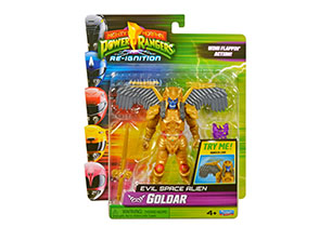 Power Rangers Head Flippin Basic Figures Assorted - Black Ranger